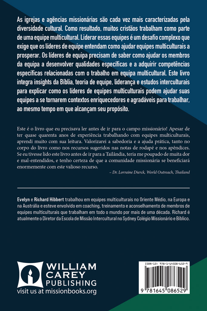 Leading Multicultural Teams [Portuguese] Liderança de equipes multiculturais - MissionBooks.org