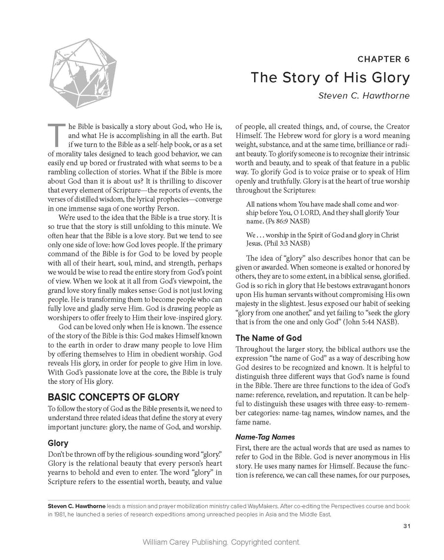 Perspectives on the World Christian Movement: A Reader (5th Ed) - Look Inside