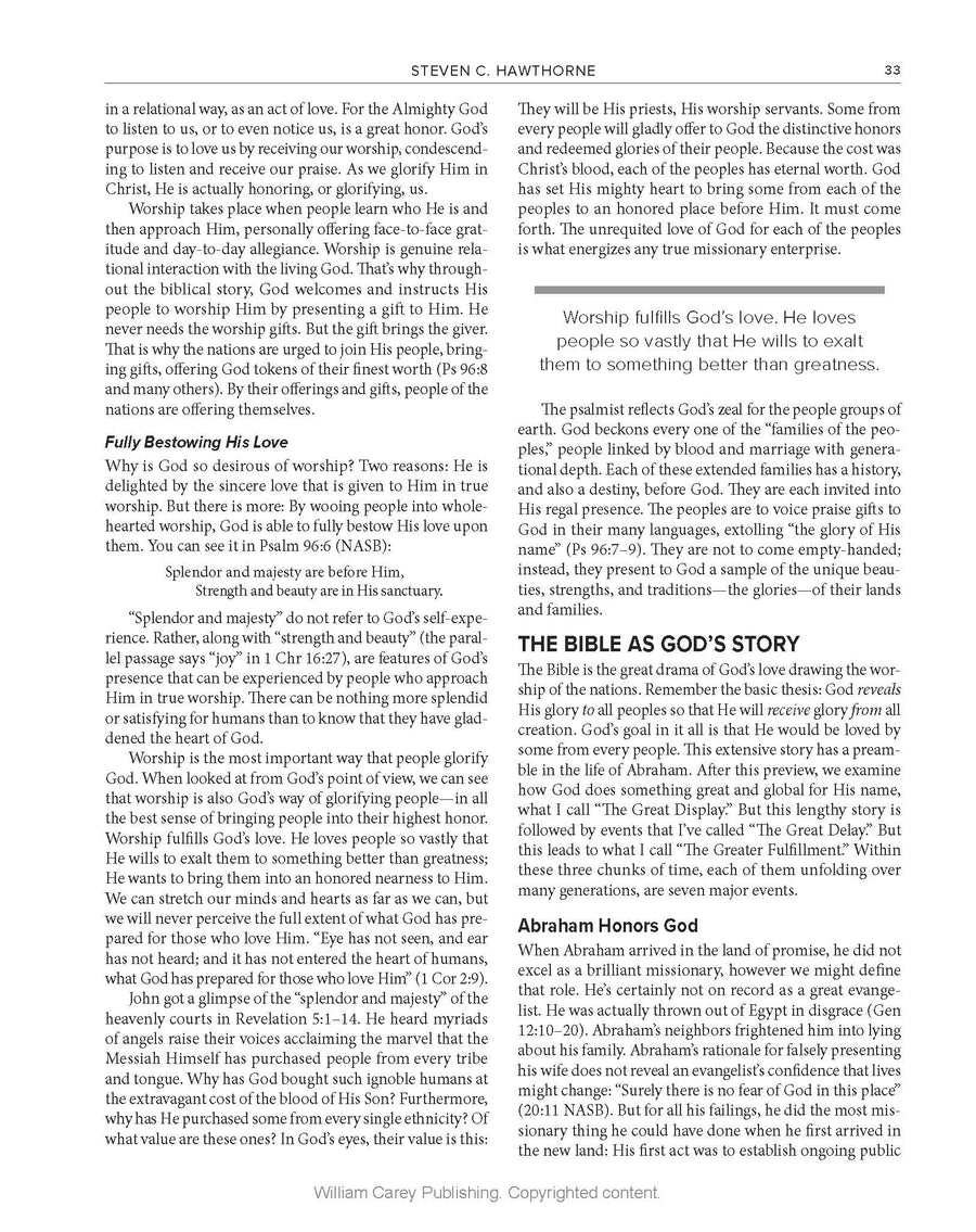 Perspectives on the World Christian Movement: A Reader (5th Ed) - Look Inside