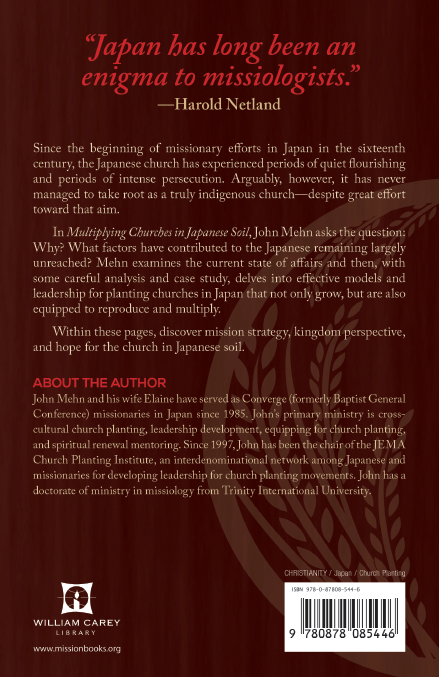 Multiplying Churches In Japanese Soil
