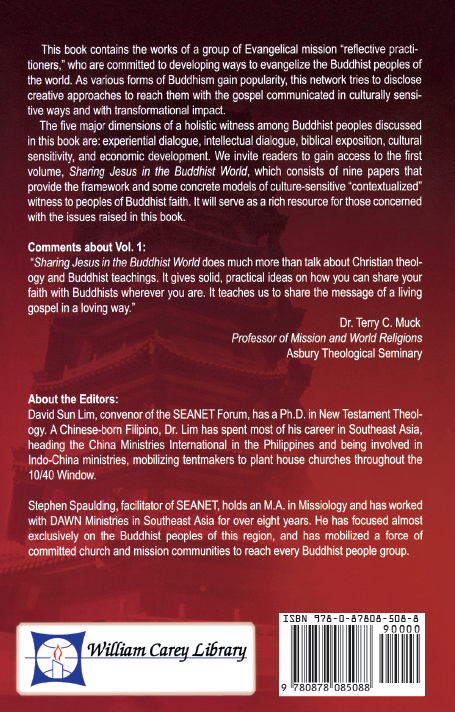 Sharing Jesus Holistically with the Buddhist World (SEANET 2)